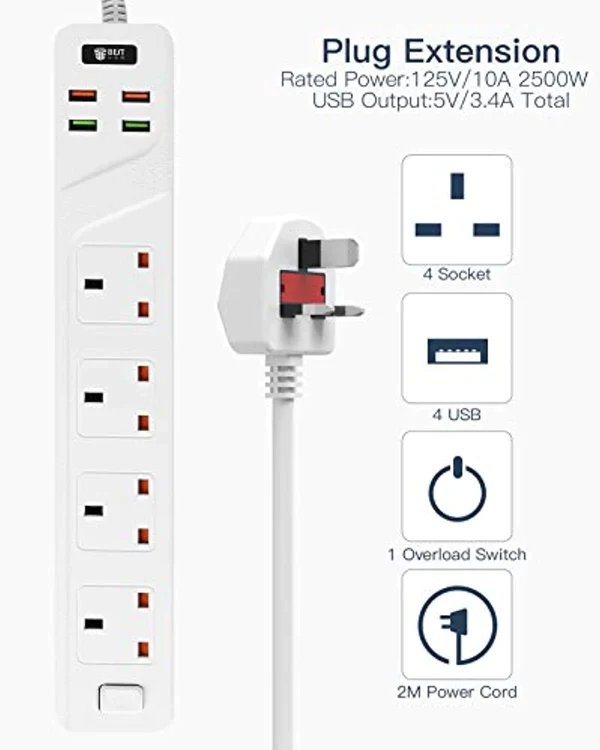 GREEN POWER SOCKET FIRE RETARDANT 3000W