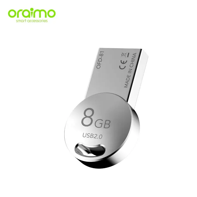 Oraimo OFD-81 Naro Clé USB 2.0 haute vitesse en métal 8 Go